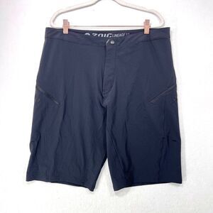 Zoic Lineage Shorts Men XL Black Mountain Biking 12" Inseam No Liner Stretch